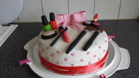 Make-up taart
